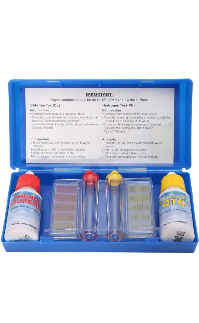 Tamar Test Kit Cloro y pH