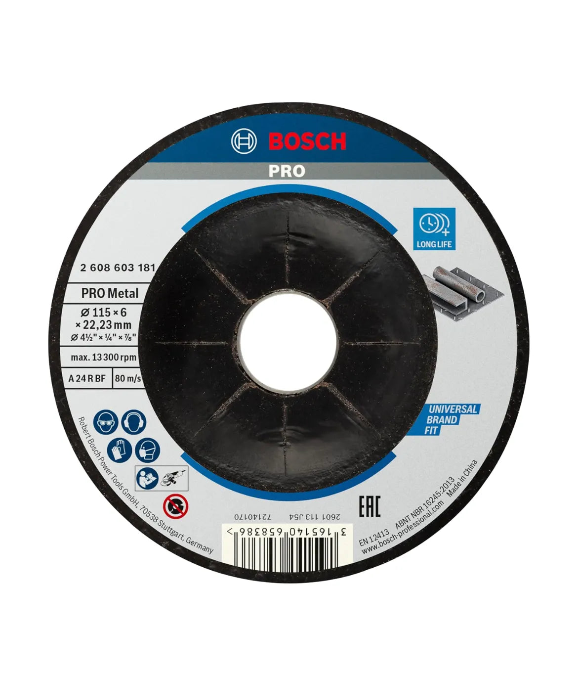 Disco de Desbaste Acodado Bosch