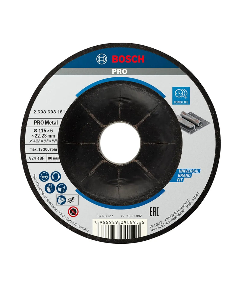 Disco de Desbaste Acodado Bosch