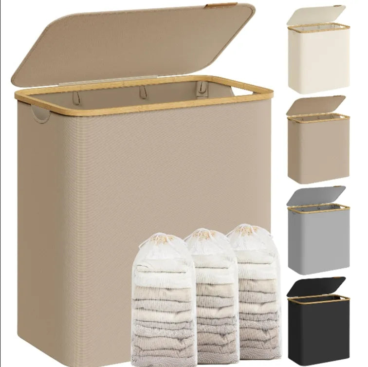 Cesto para ropa con tapa