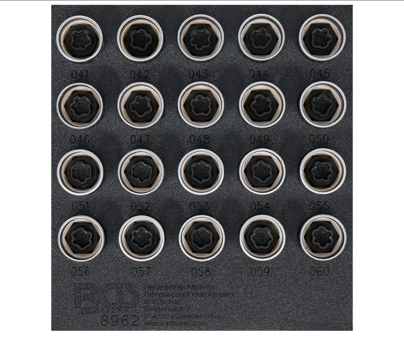 Juego para tuercas de ruedas BMW BGS