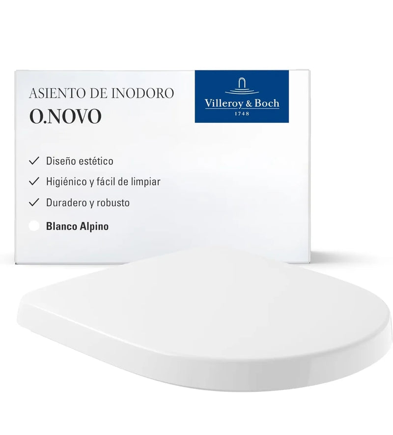 Asiento de inodoro blanco brillante - Villeroy