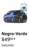 Robot Limpiafondos Negro-Verde