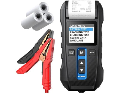 Probador Batería 12V/24V con Impresora BT300P