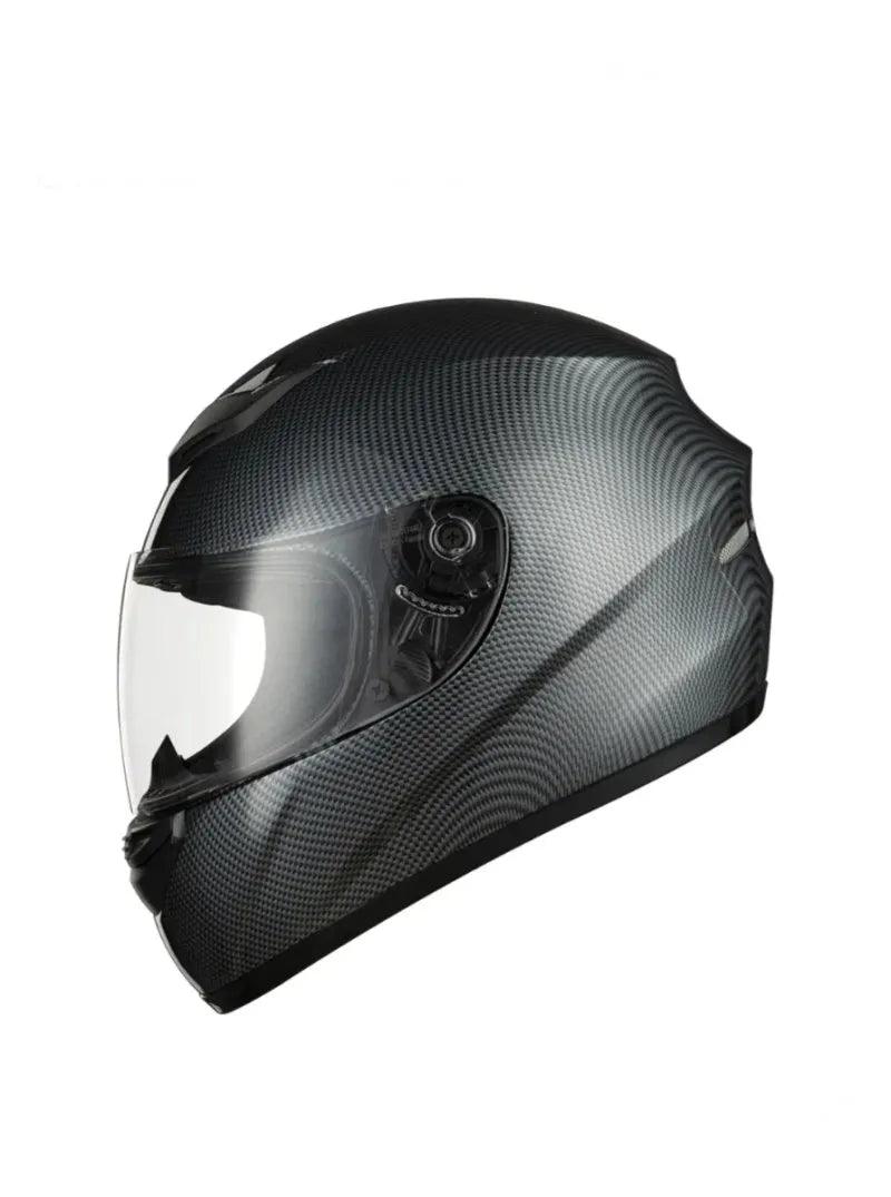 Casco Integral Carbono Moto (ADULTO)