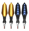 URAQT Intermitentes LED para Moto, 4 PCS 12V Unive