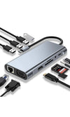 USB C 11 en 1 Compatible para MacBook Pro/Air