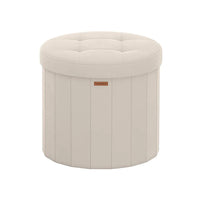 Taburete de almacenaje plegable