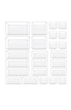 24 Cajas Organizador de Cajón Plástico
