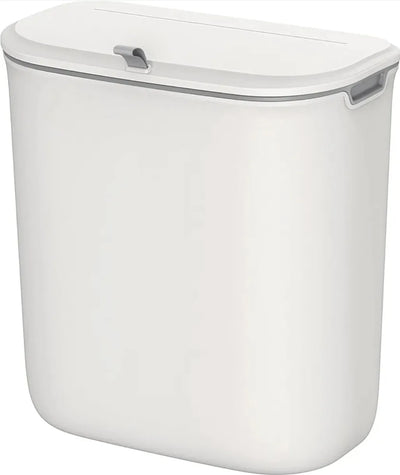 Cubo de basura colgante con tapa