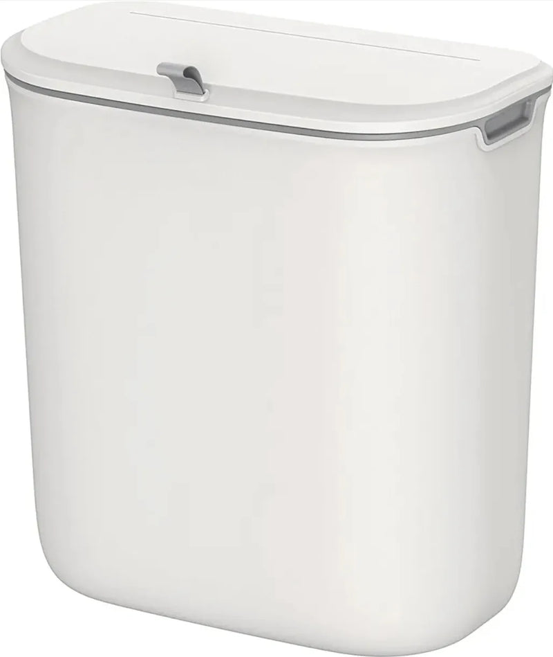 Cubo de basura colgante con tapa