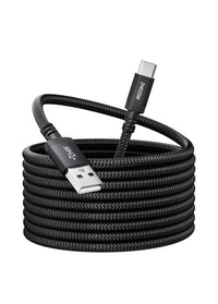 Cable de carga USB C extra largo de 16.4 pies