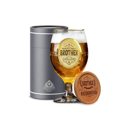 Copa de cerveza CROWNLY CRYSTAL