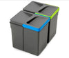 Cubos de reciclaje Emuca