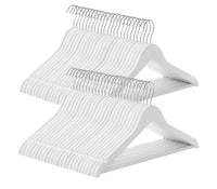 Percha de Madera Maciza Pack 50