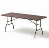 Mesa plegable marrón 180 cm
