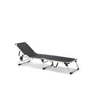 Tumbona Plegable Negra - KITGARDEN