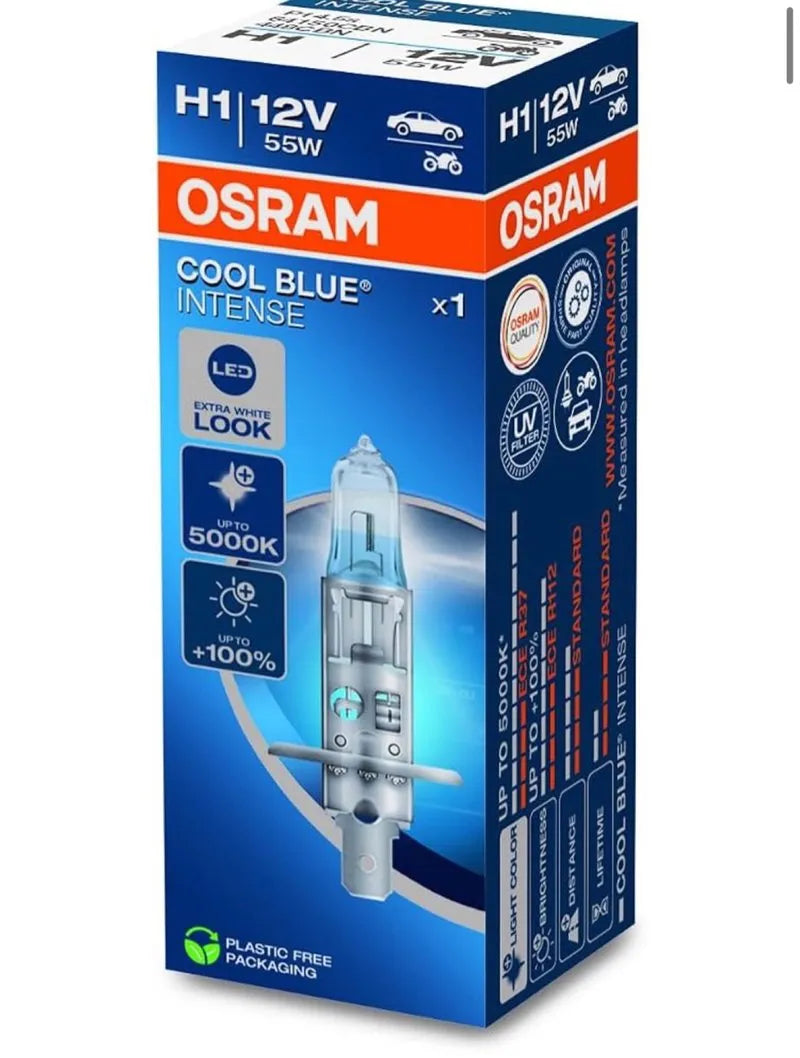 Bombilla OSRAM H1 COOL BLUE INTENSE 55W