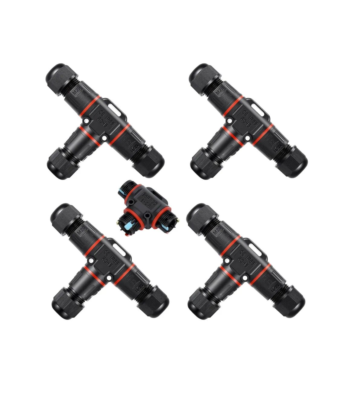 4 Piezas Conectores de Cable BOSYTRO