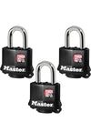 Candado de acero laminado con llave Master Lock