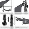 Toldo plegable para balcón