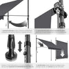Toldo plegable para balcón