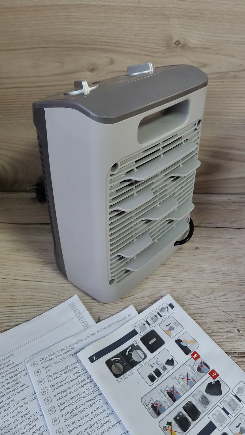 Calefactor bajo consumo 2000 W, 2 velocidades