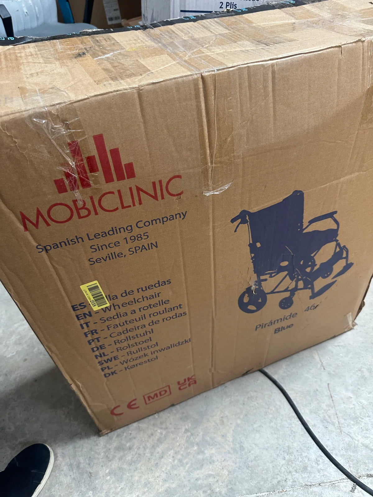 Silla de ruedas Mobiclinic