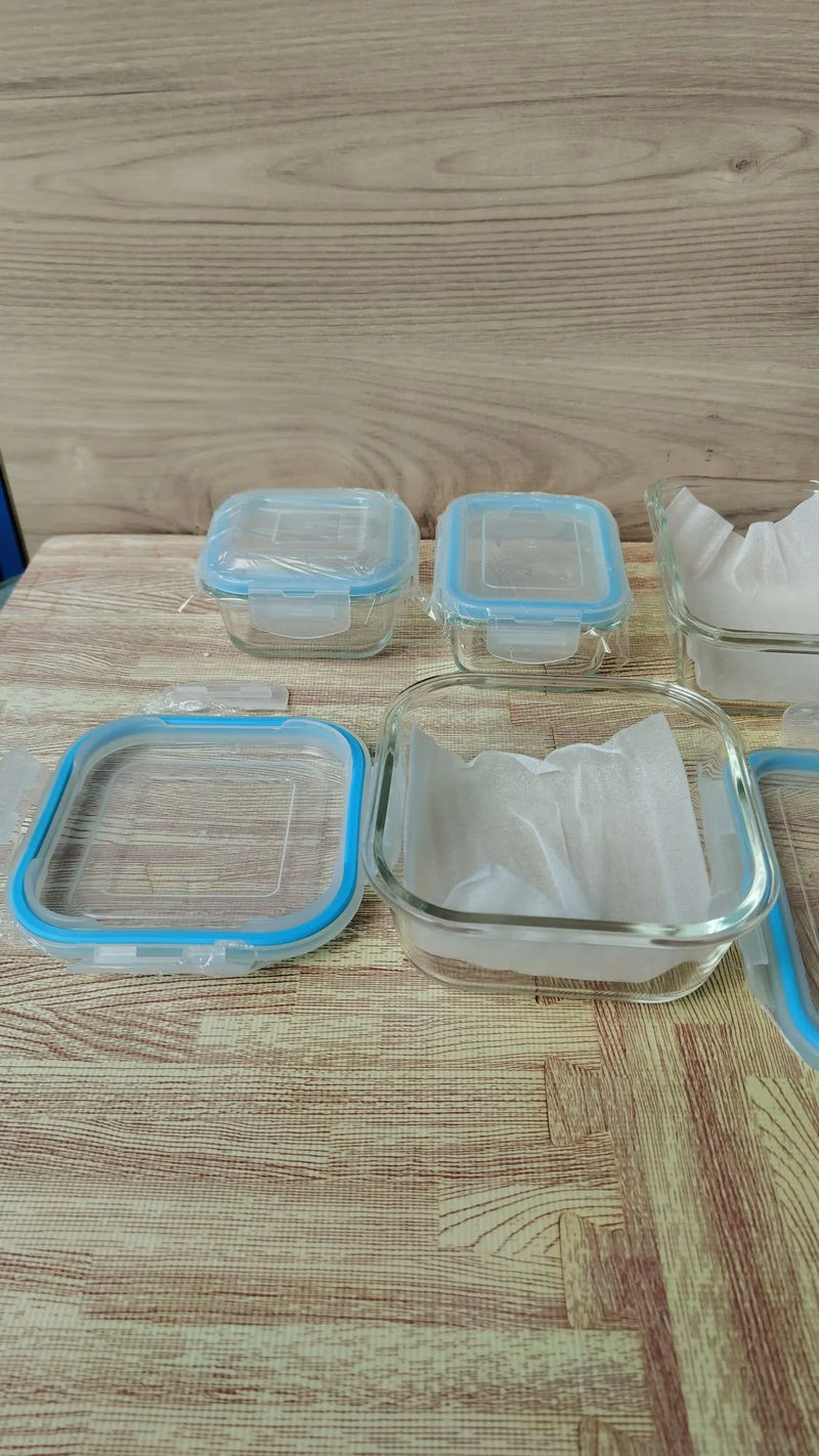 Recipientes De Vidrio Para Alimentos - Paquete