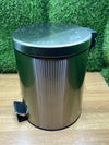 Cubo de Acero Inoxidable con Pedal 5L Amig
