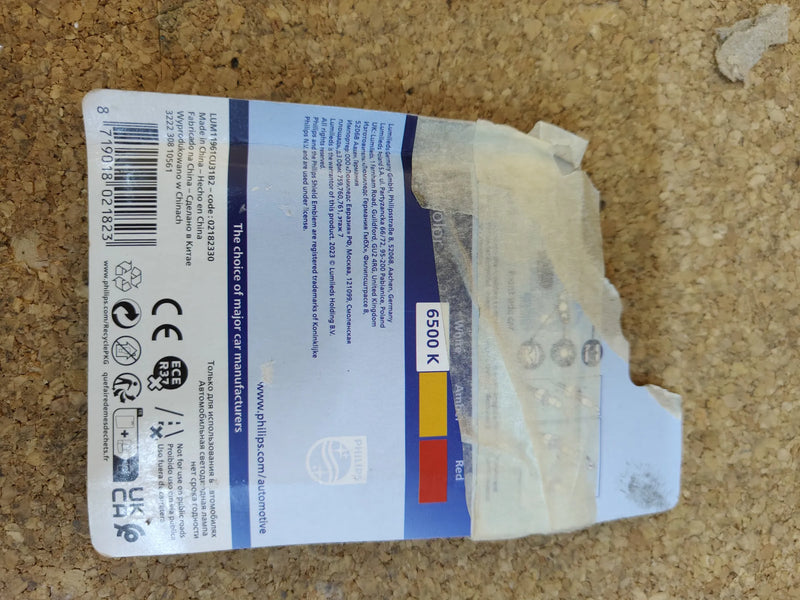 LED foco de señalización para automóvil Philips Ultinon Pro3100
