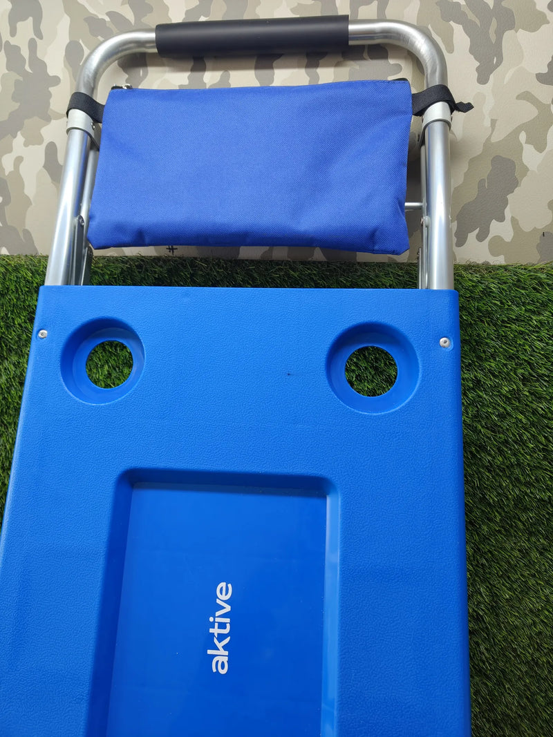 Carro de Playa Plegable Convertible en Mesa 2 en 1 Aktive