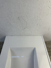 Encimera lavabo rectangular