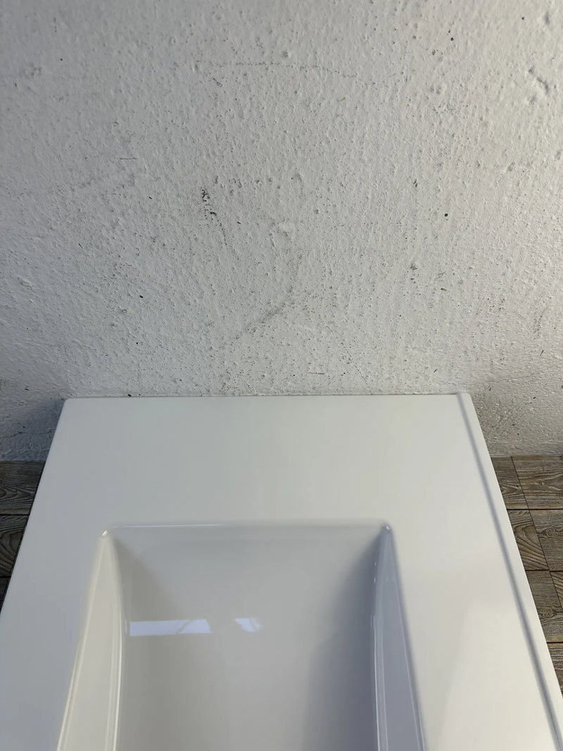 Encimera lavabo rectangular