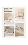 Caja Joyero Apilable, Caja de Joyas de 6 Capas Grande