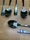 10 Cucharas de Cocina de Acero Inoxidable