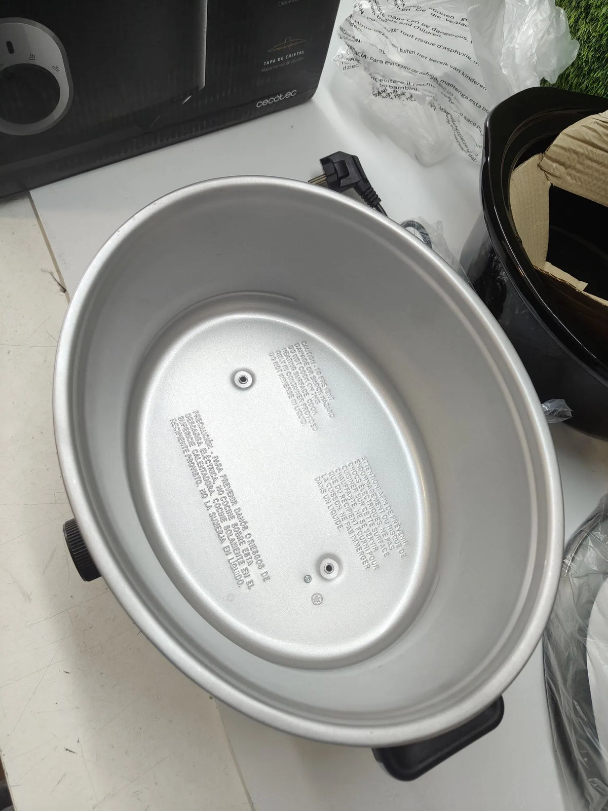 Olla de cocción lenta de 5,5 litros - Cecotec