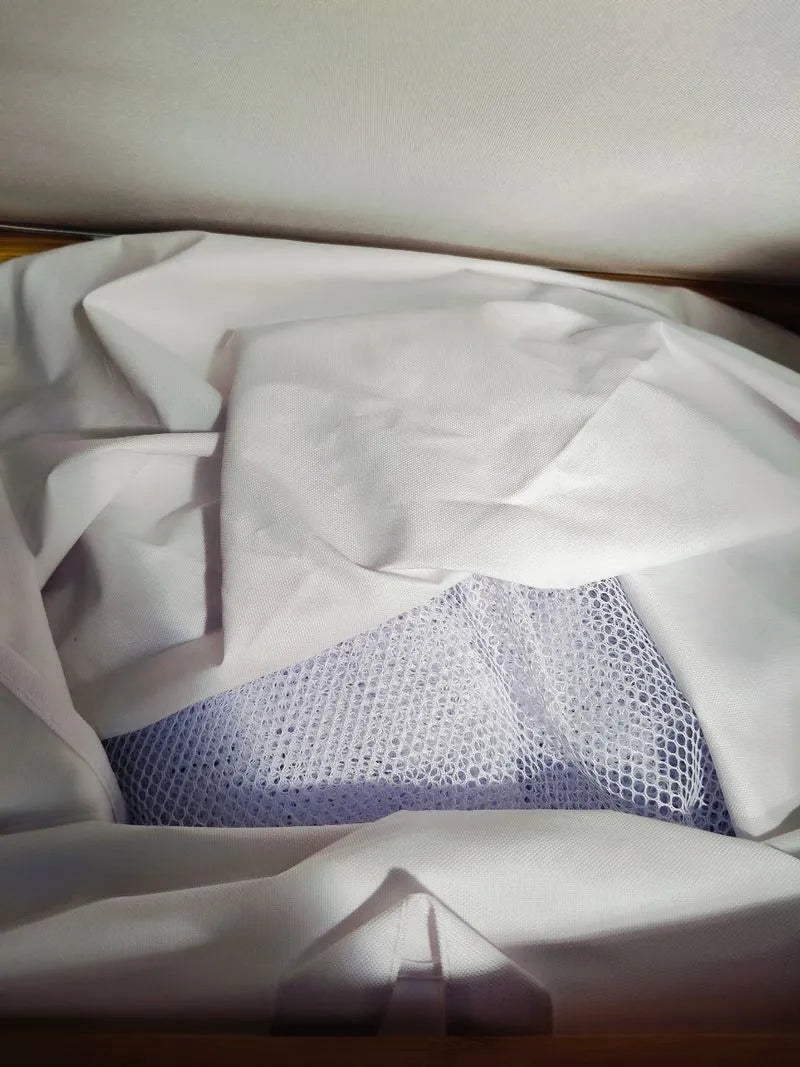 Cesto ropa 140L bambú - KESSER