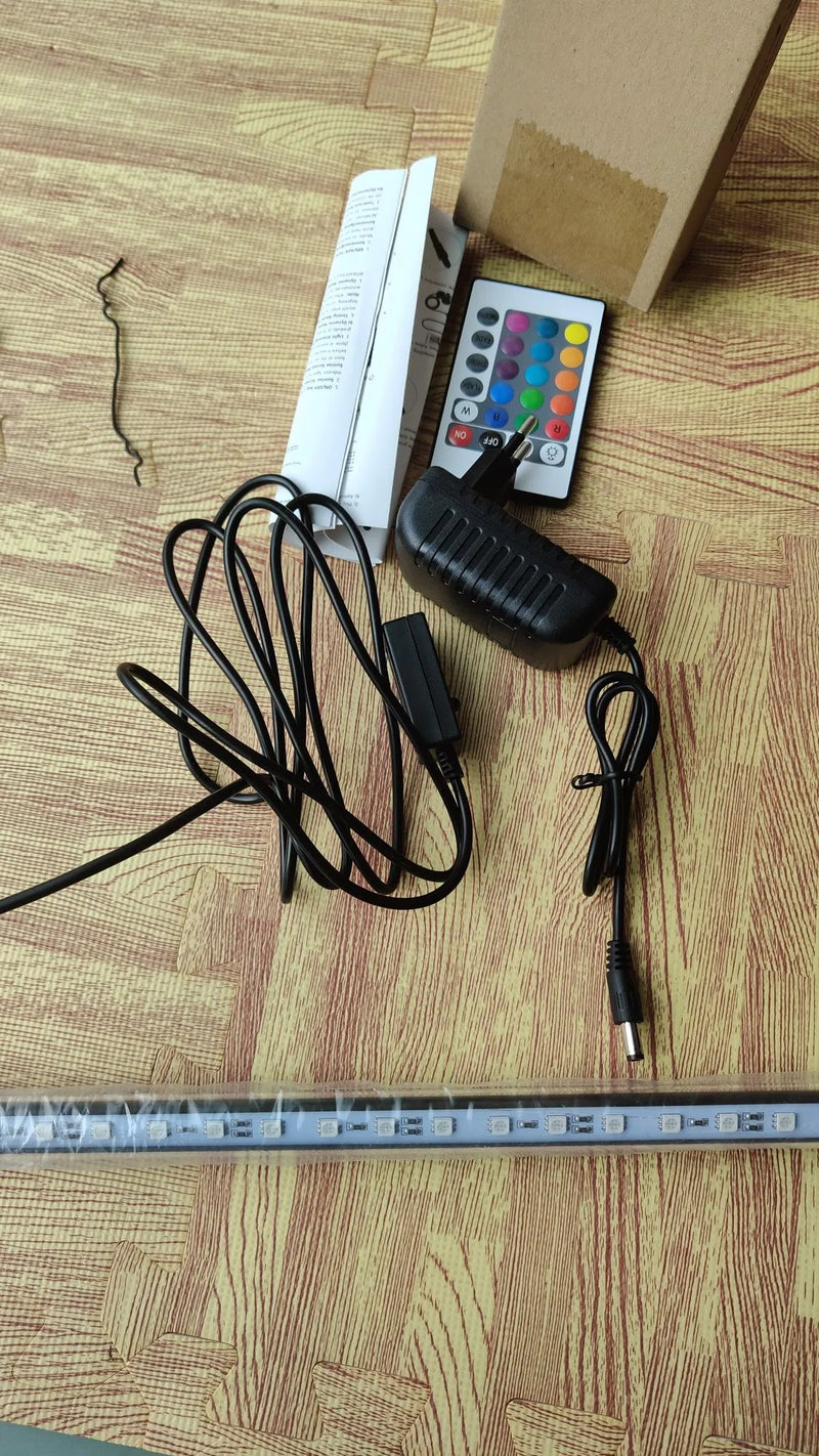 Lámpara LED del tanque de peces con control remoto