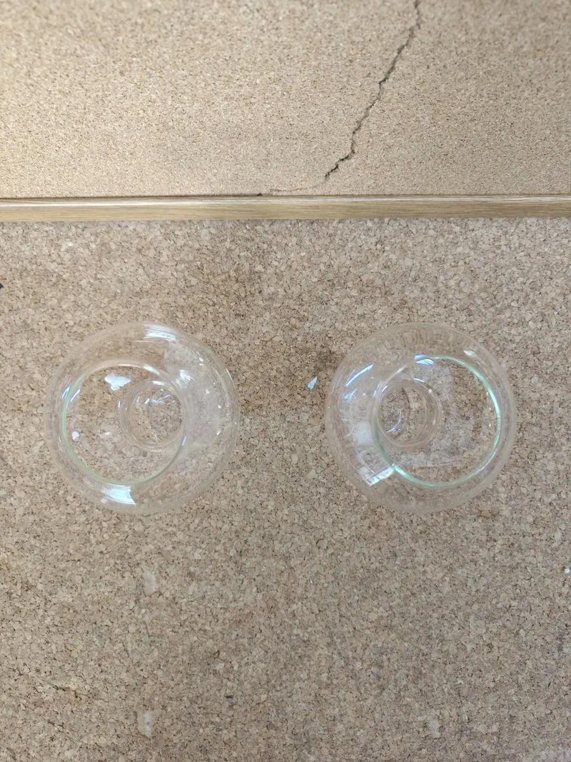 Juego de 2 copas creativas con forma de hongo