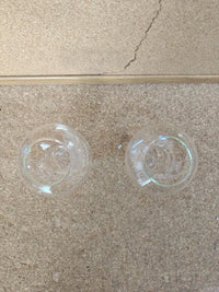 Juego de 2 copas creativas con forma de hongo