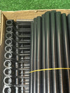 Estanterías de Cubos Negro JIUYOTREE