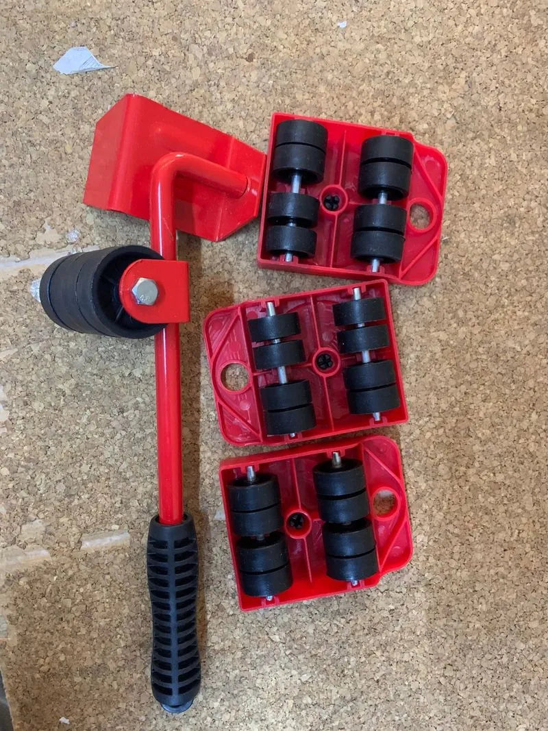 Juego de 4 Piezas Transportador de Muebles