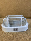 ovalado plástico blanco 60W, luz LED bajo consumo