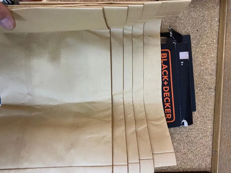 Recambio bolsas de papel Black+Decker x5