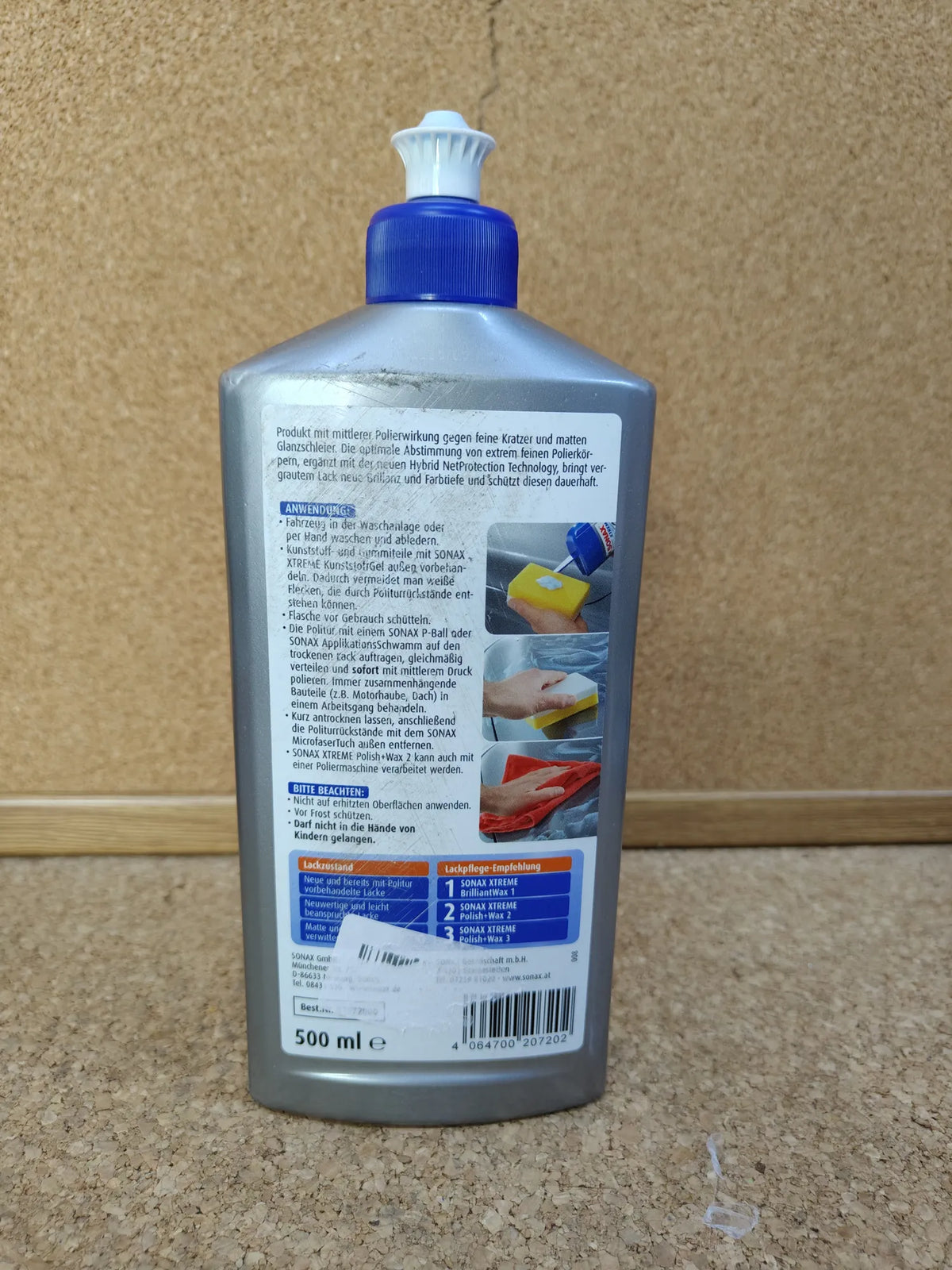 pulimento y cera para pinturas mate SONAX XTREME