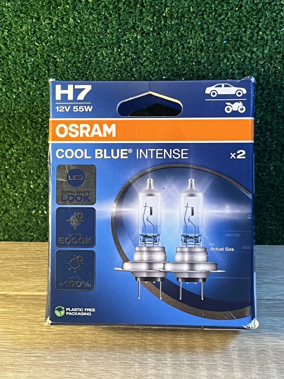 lámparas de faro halógenas OSRAM COOL BLUE INTENSE H7