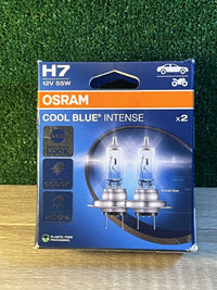 lámparas de faro halógenas OSRAM COOL BLUE INTENSE H7