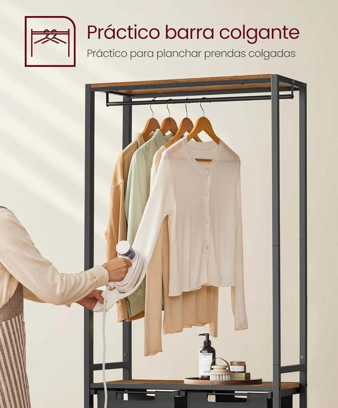 Cesto doble para ropa sucia - Vasagle