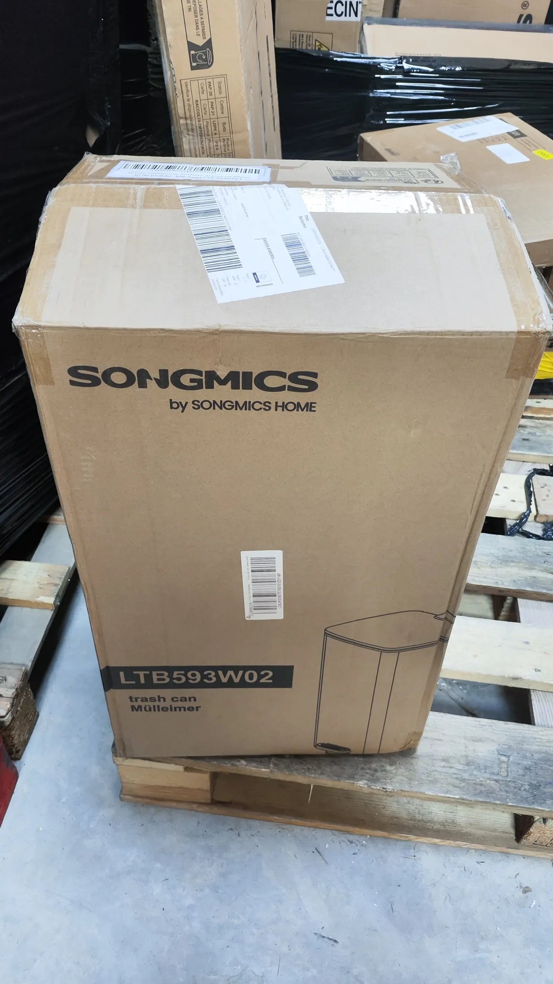 Cubo de Basura SONGMICS